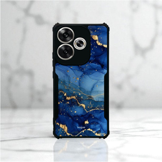 ivogue Blue Opulence Mobile Cover For POCO F6