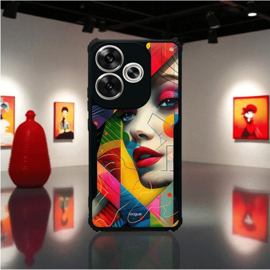 ivogue Modern Art Mobile Cover For POCO F6