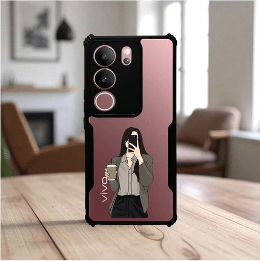 ivogue Coffee Girl Mobile Cover For REALME C75