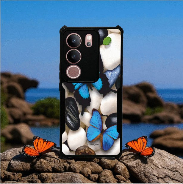 ivogue Blue Wings Beauty Mobile Cover For REALME C75