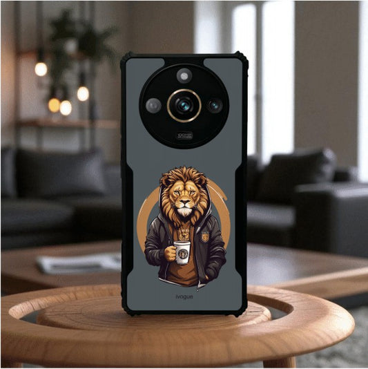 ivogue Stylish Lion Mobile Cover For REALME 11 Pro Plus