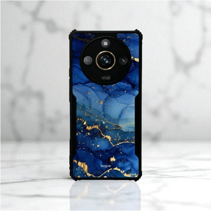 ivogue Blue Opulence Mobile Cover For REALME 11 Pro