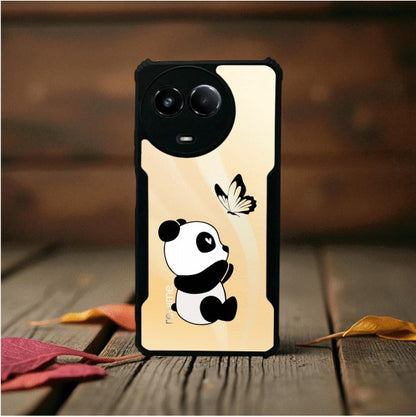 ivogue Panda and Butterfly Mobile Cover For REALME 11X