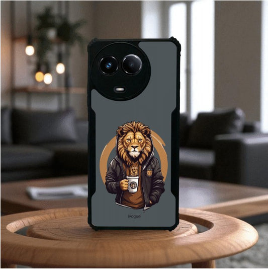 ivogue Stylish Lion Mobile Cover For REALME 11X