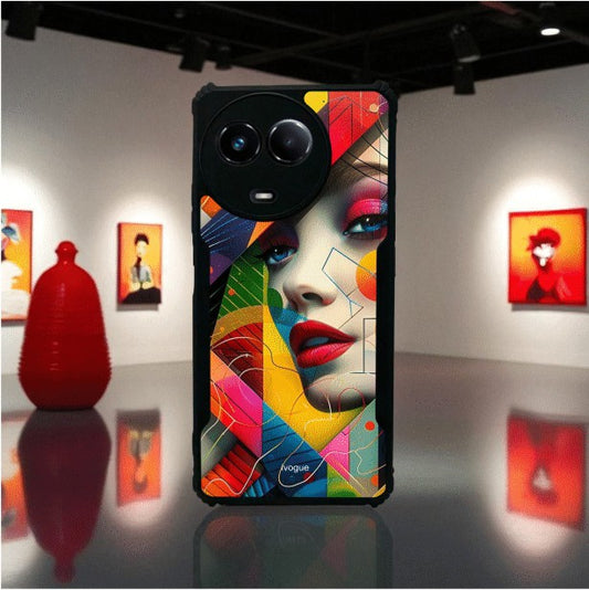 ivogue Modern Art Mobile Cover For REALME C67