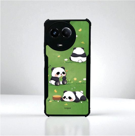 ivogue Panda Playground Mobile Cover For REALME C67