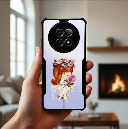 ivogue Flower Girl Mobile Cover For REALME Narzo N65
