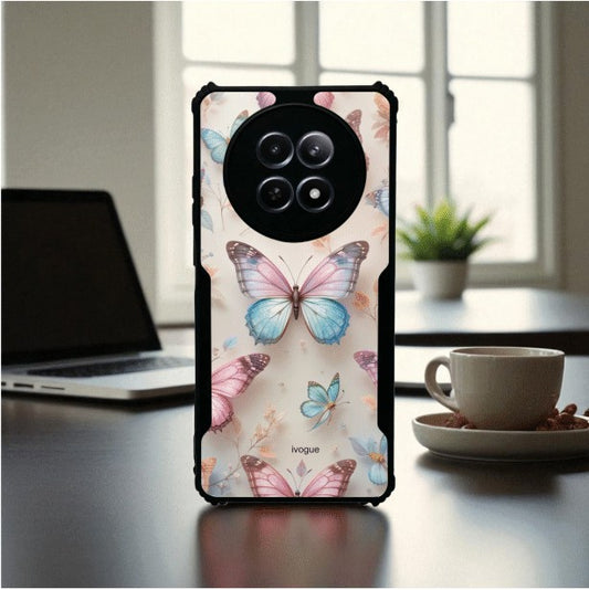 ivogue Butterfly Bloom Mobile Cover For REALME C65