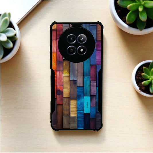 ivogue Timber Tones Mobile Cover For REALME Narzo N65