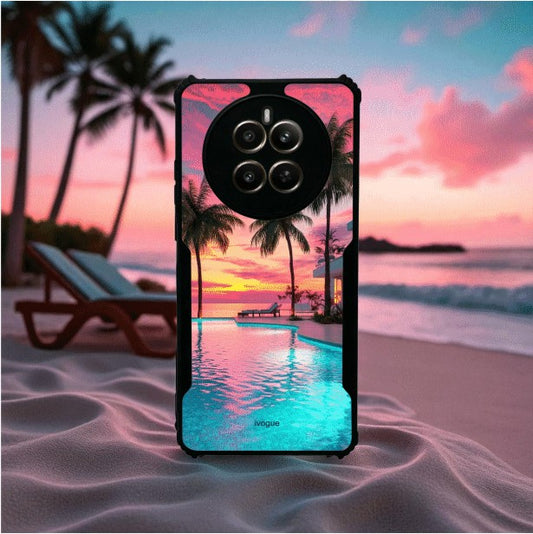ivogue Sunset Serenity Mobile Cover For REALME P1