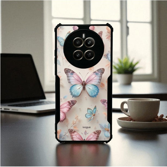 ivogue Butterfly Bloom Mobile Cover For REALME Narzo 70 Pro