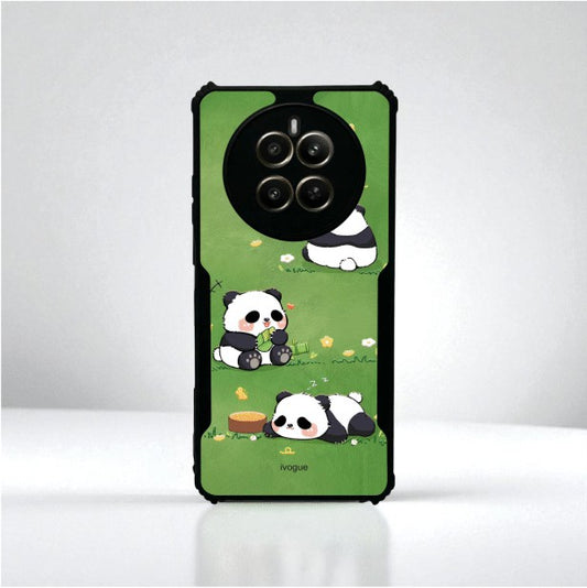 ivogue Panda Playground Mobile Cover For REALME 12 Plus