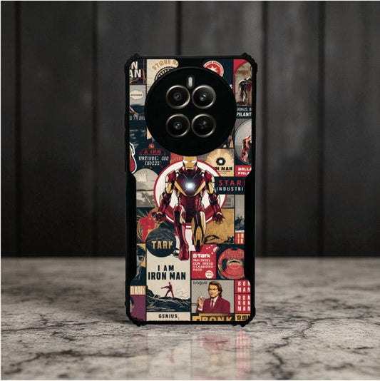 ivogue Iron Man Mobile Cover For REALME 12 Plus