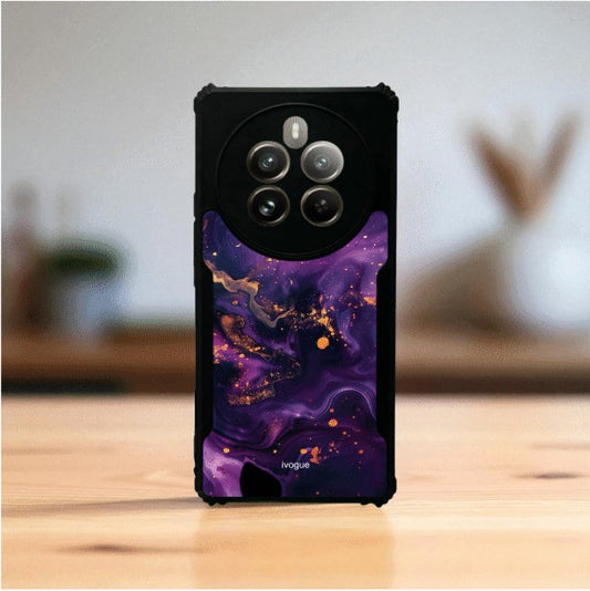 ivogue Purple Alchemy Mobile Cover For REALME 12 Pro