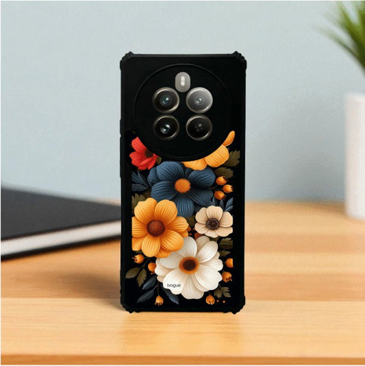 ivogue Retro Petals Mobile Cover For REALME 12 Pro Plus