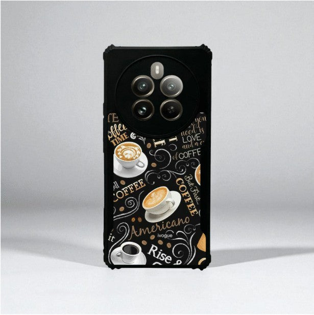 ivogue Coffee O’Clock Mobile Cover For REALME 12 Pro