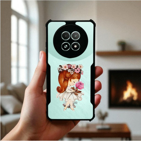 ivogue Flower Girl Mobile Cover For REALME 13 (5G)