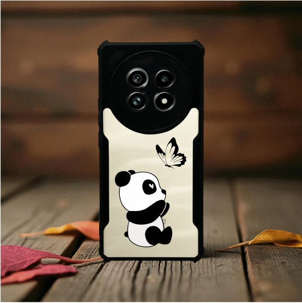 ivogue Panda and Butterfly Mobile Cover For REALME 13 Pro