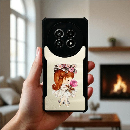 ivogue Flower Girl Mobile Cover For REALME 14 Pro Lite