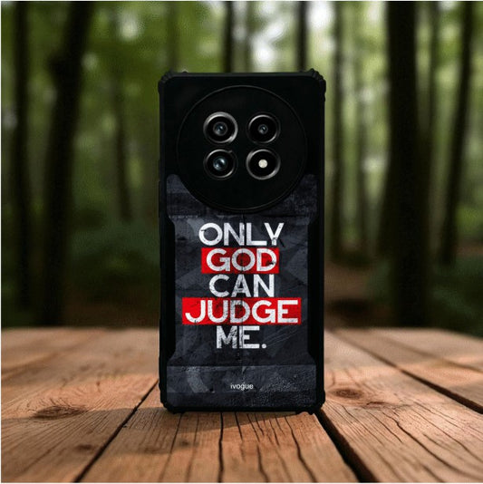 ivogue Only God Can Judge Me Mobile Cover For REALME 14 Pro Lite