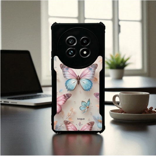 ivogue Butterfly Bloom Mobile Cover For REALME 14 Pro Lite