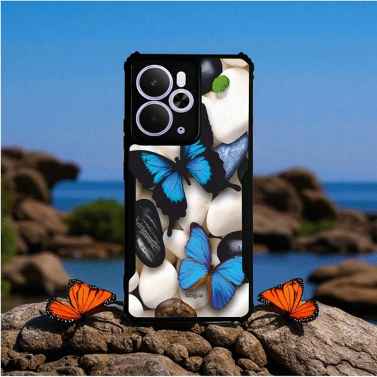 ivogue Blue Wings Beauty Mobile Cover For REALME 14T