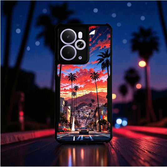 ivogue Palm City Nights Mobile Cover For REALME 14T