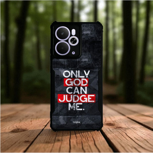 ivogue Only God Can Judge Me Mobile Cover For REALME 14T
