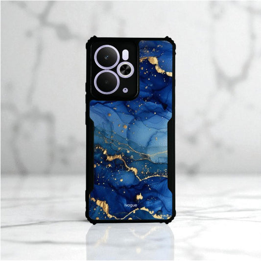 ivogue Blue Opulence Mobile Cover For REALME 14T