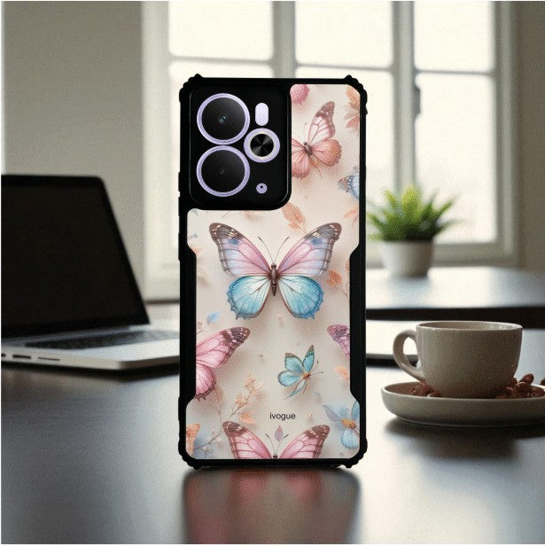 ivogue Butterfly Bloom Mobile Cover For REALME 14T