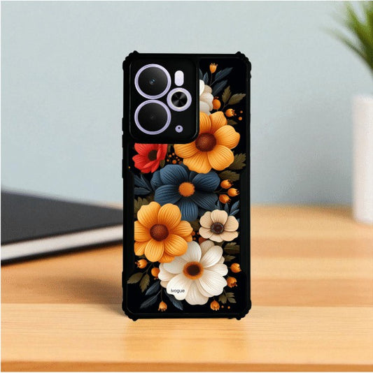 ivogue Retro Petals Mobile Cover For REALME 14T