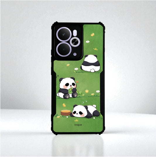 ivogue Panda Playground Mobile Cover For REALME 14T
