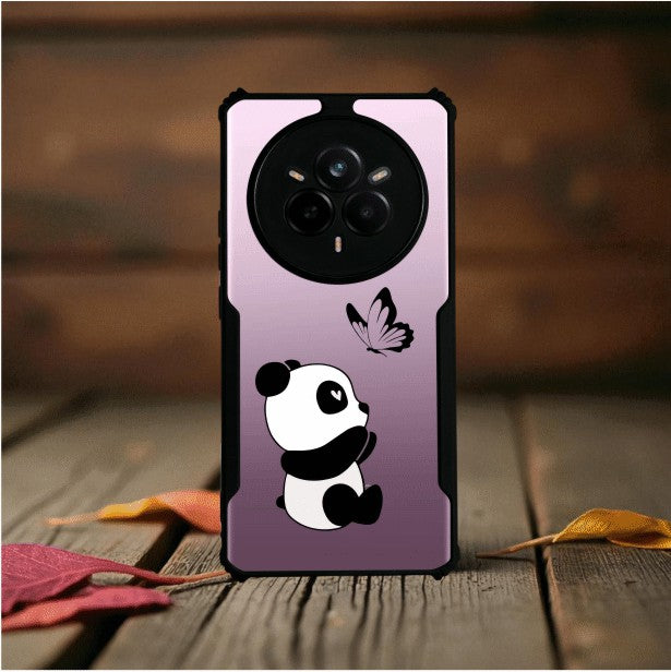 ivogue Panda and Butterfly Mobile Cover For REALME 14 Pro Plus