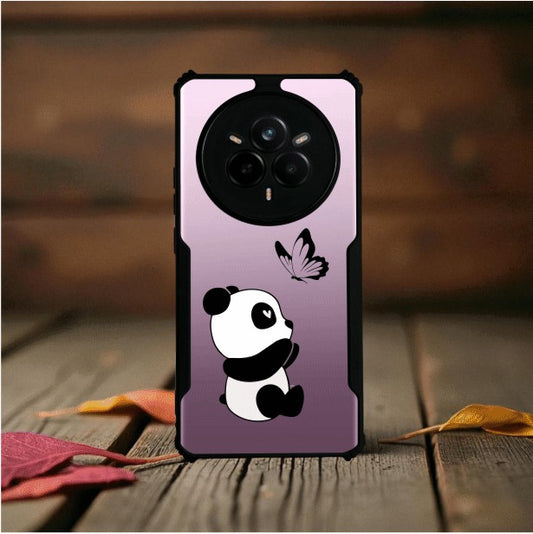 ivogue Panda and Butterfly Mobile Cover For REALME 14 Pro Plus