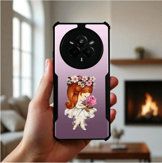 ivogue Flower Girl Mobile Cover For REALME 14 Pro Plus