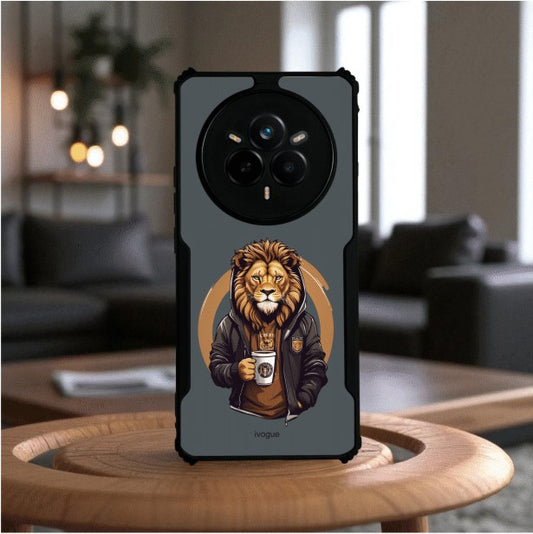 ivogue Stylish Lion Mobile Cover For REALME 14 Pro