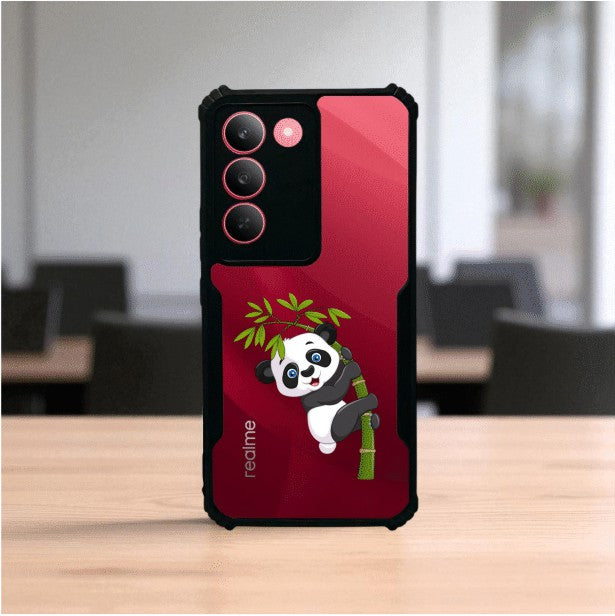 ivogue Panda and Tree Mobile Cover For REALME 14X