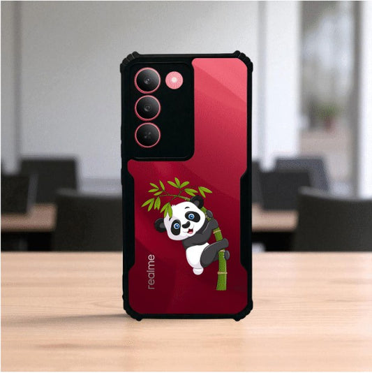 ivogue Panda and Tree Mobile Cover For REALME 14X