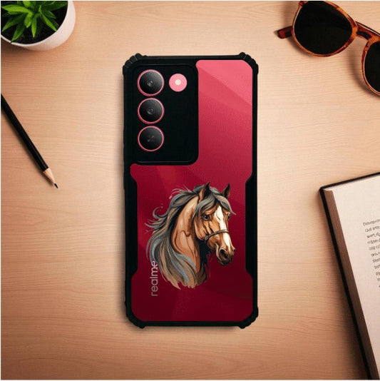 ivogue Horse Mobile Cover For REALME 14X
