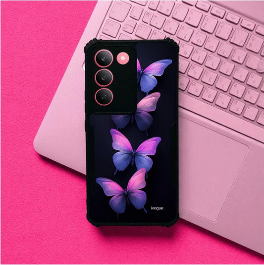 ivogue Galaxy Butterflies Mobile Cover For REALME 14X