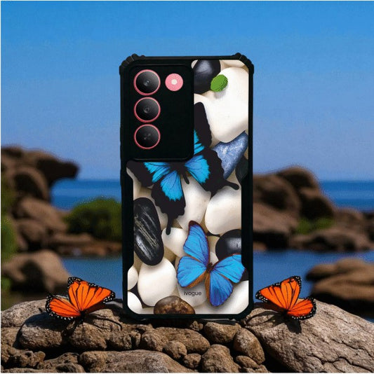ivogue Blue Wings Beauty Mobile Cover For REALME 14X
