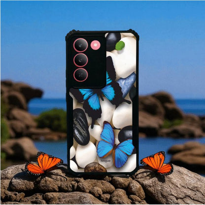 ivogue Blue Wings Beauty Mobile Cover For REALME P3X