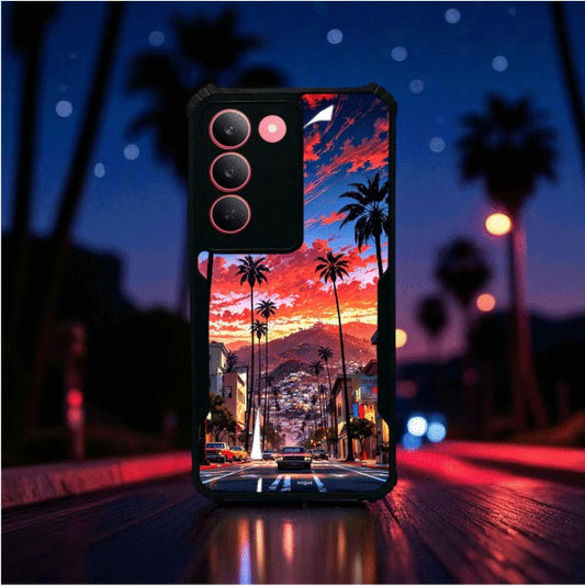 ivogue Palm City Nights Mobile Cover For REALME 14X