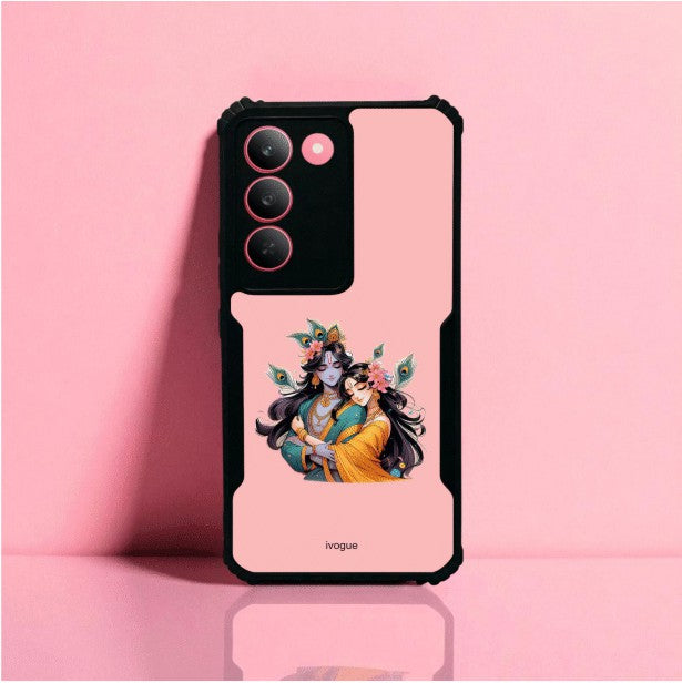 ivogue Radha Krishna Bliss Mobile Cover For REALME P3X
