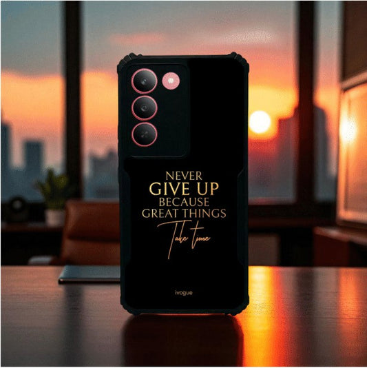 ivogue Never Give Up Mobile Cover For REALME 14X