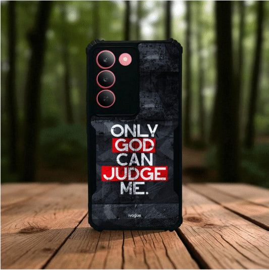 ivogue Only God Can Judge Me Mobile Cover For REALME P3X