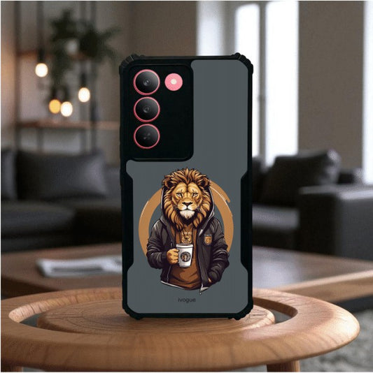 ivogue Stylish Lion Mobile Cover For REALME 14X