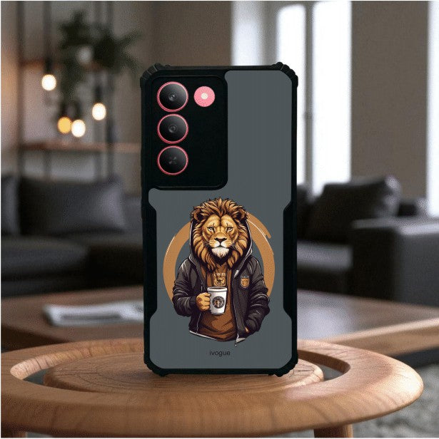 ivogue Stylish Lion Mobile Cover For REALME P3X