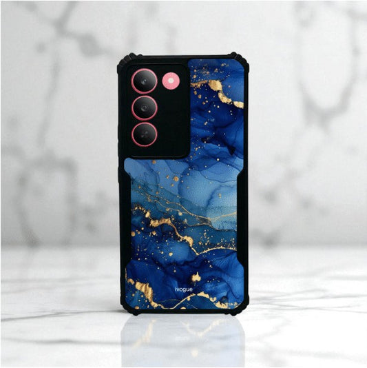 ivogue Blue Opulence Mobile Cover For REALME 14X