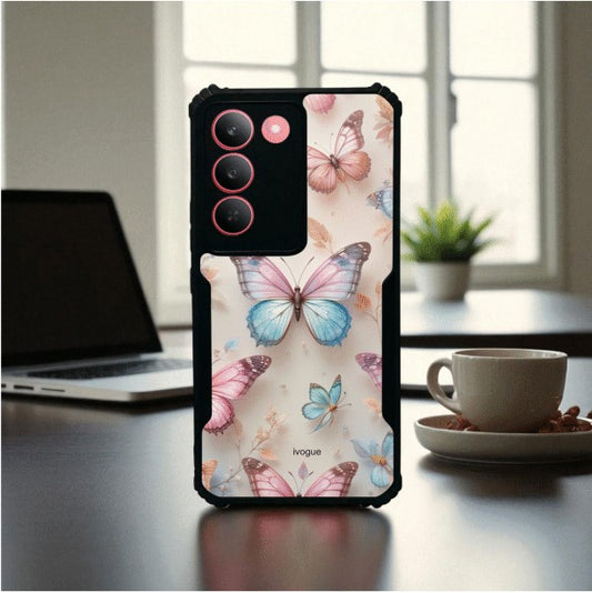 ivogue Butterfly Bloom Mobile Cover For REALME P3X